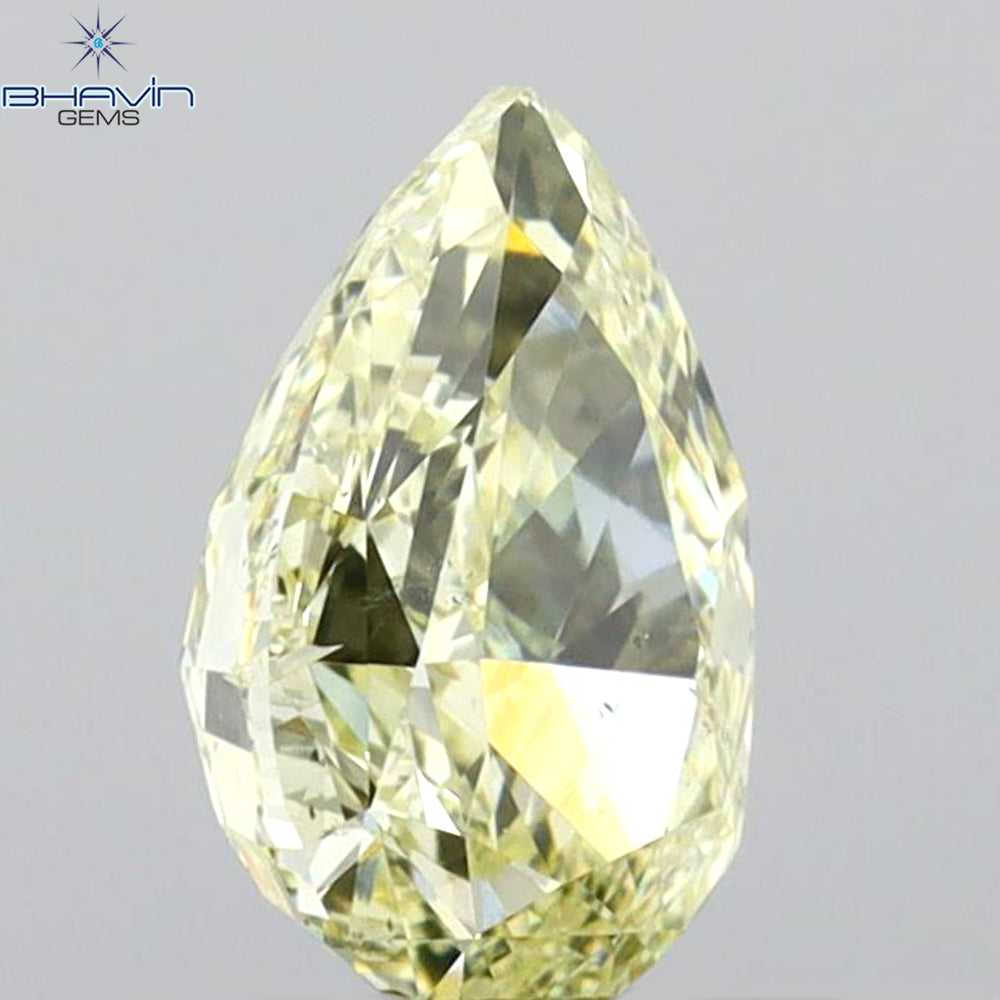 GIA認定 1.27 CT クッションダイヤモンド イエローカラー 天然ダイヤモンド VS1 クラリティ (5.97 MM)
