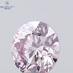 0.03 CT Round Natural Diamond Pink (Argyle) Color VS Clarity