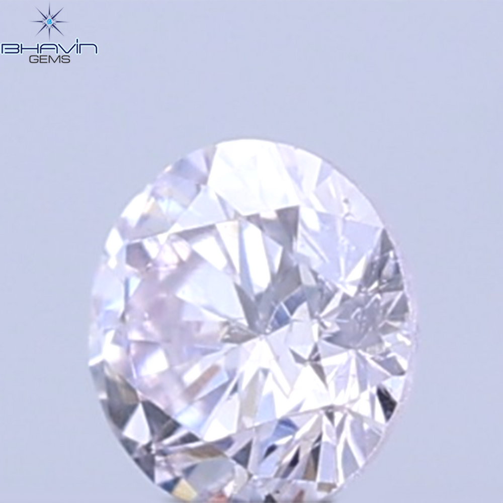 0.04 CT Natural Round Diamond Pink Color Clarity VS2 (2.0 MM)