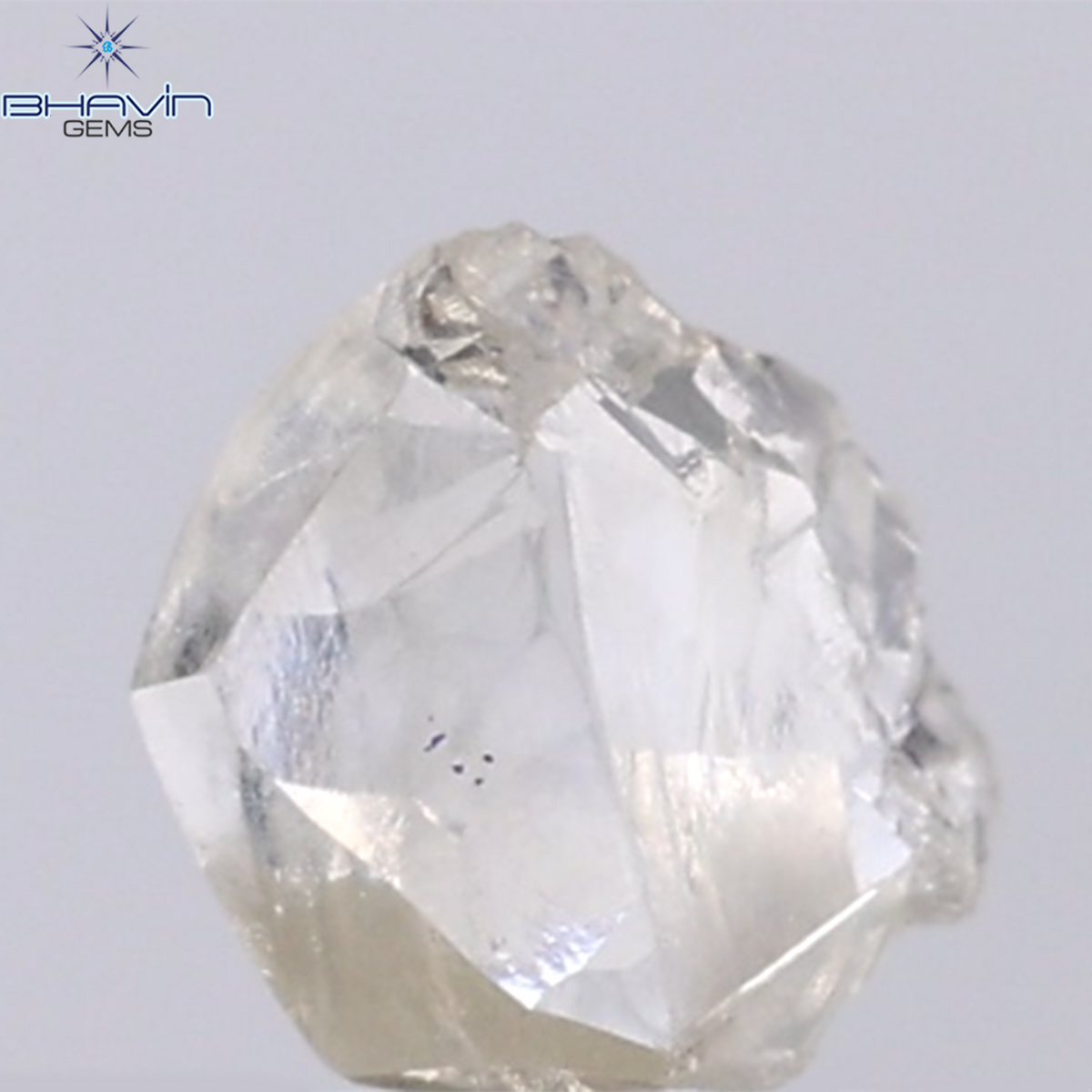 1.04 CT Natural Rough Diamond White Color Clarity VS (6.78 MM)