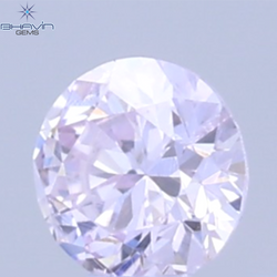 0.03 CT Natural Round Diamond Pink Color Clarity VS (1.9 MM)