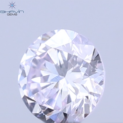 0.05 CT Natural Round Diamond Pink Color Clarity VS1 (2.3 MM)