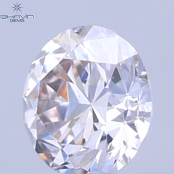 0.09 CT Natural Round Diamond Pink Color Clarity VS2 (2.80 MM)