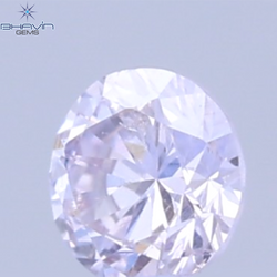 0.03 CT Natural Round Diamond Pink Color Clarity SI1 (1.9 MM)