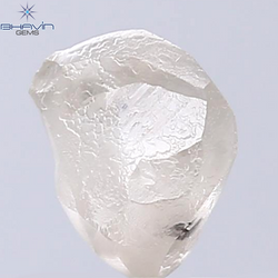 0.90 CT ラフ シェイプ ナチュラル ダイヤモンド ホワイト カラー VS1 クラリティ (5.95 MM)