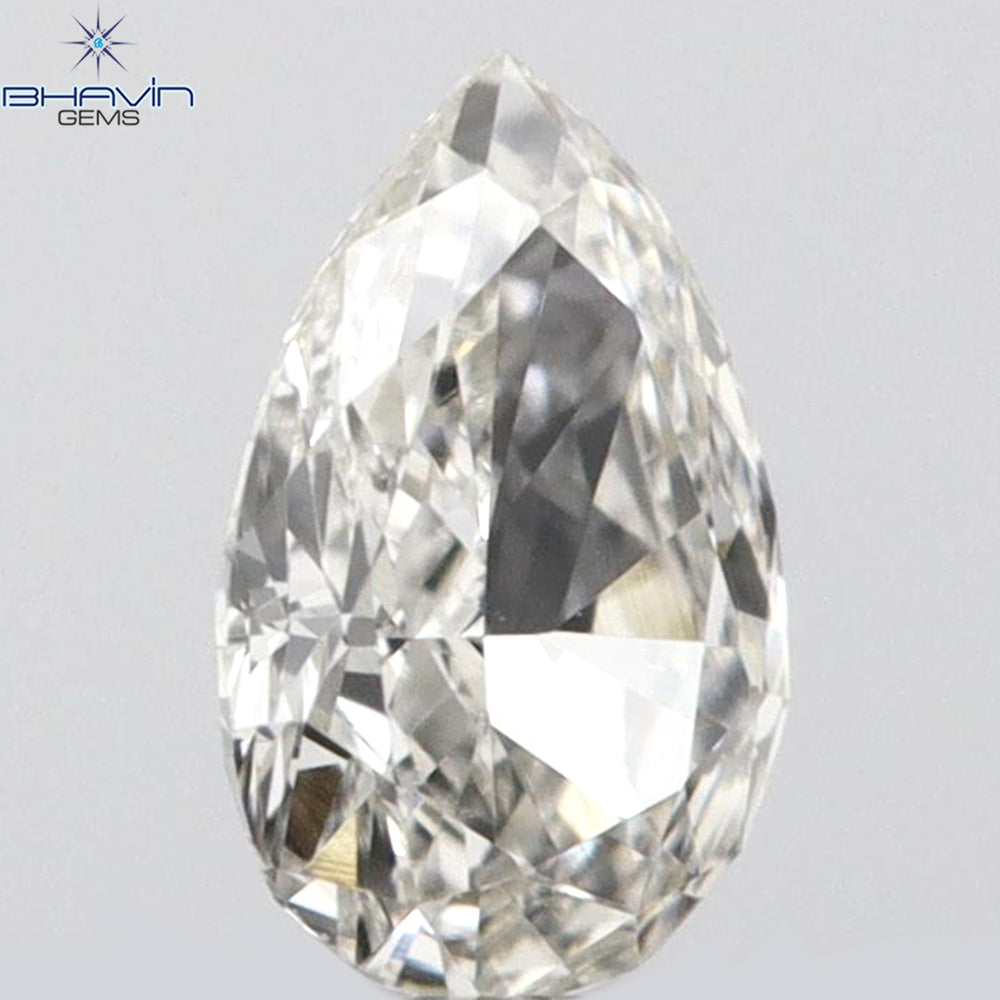 0.10 CT Pear Shape Natural Diamond Pink Color VS1 Clarity (3.97 MM)