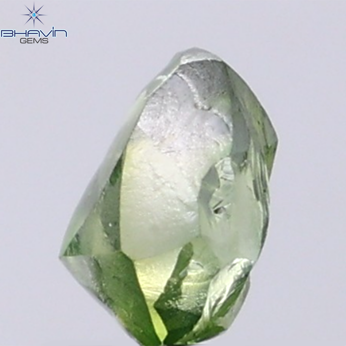 0.49 CT ラフシェイプ ナチュラル ダイヤモンド ピンク色 I3 クラリティ (4.90 MM)