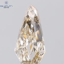 1.01 CT Shield Natural Brown Diamond SI2 Clarity (8.82 MM)