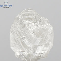 0.90 CT ラフ シェイプ ナチュラル ダイヤモンド ホワイト カラー VS1 クラリティ (5.95 MM)