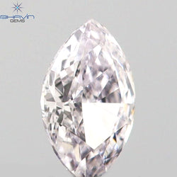 0.07 CT Marquise Shape Natural Loose Diamond Pink Color VS1 Clarity (3.64 MM)