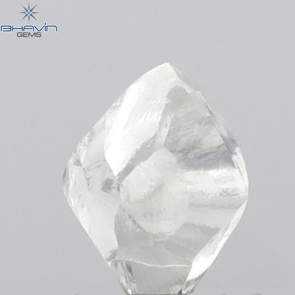 0.47 CT Rough Shape Natural Diamond White Color VS2 Clarity (4.70 MM)