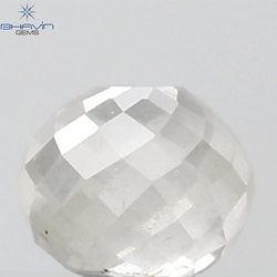 0.34 CT Antique Spherical Shape Natural Diamond White Color I3 Clarity (2.88 MM)