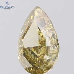 GIA認定 1.27 CT クッションダイヤモンド イエローカラー 天然ダイヤモンド VS1 クラリティ (5.97 MM)