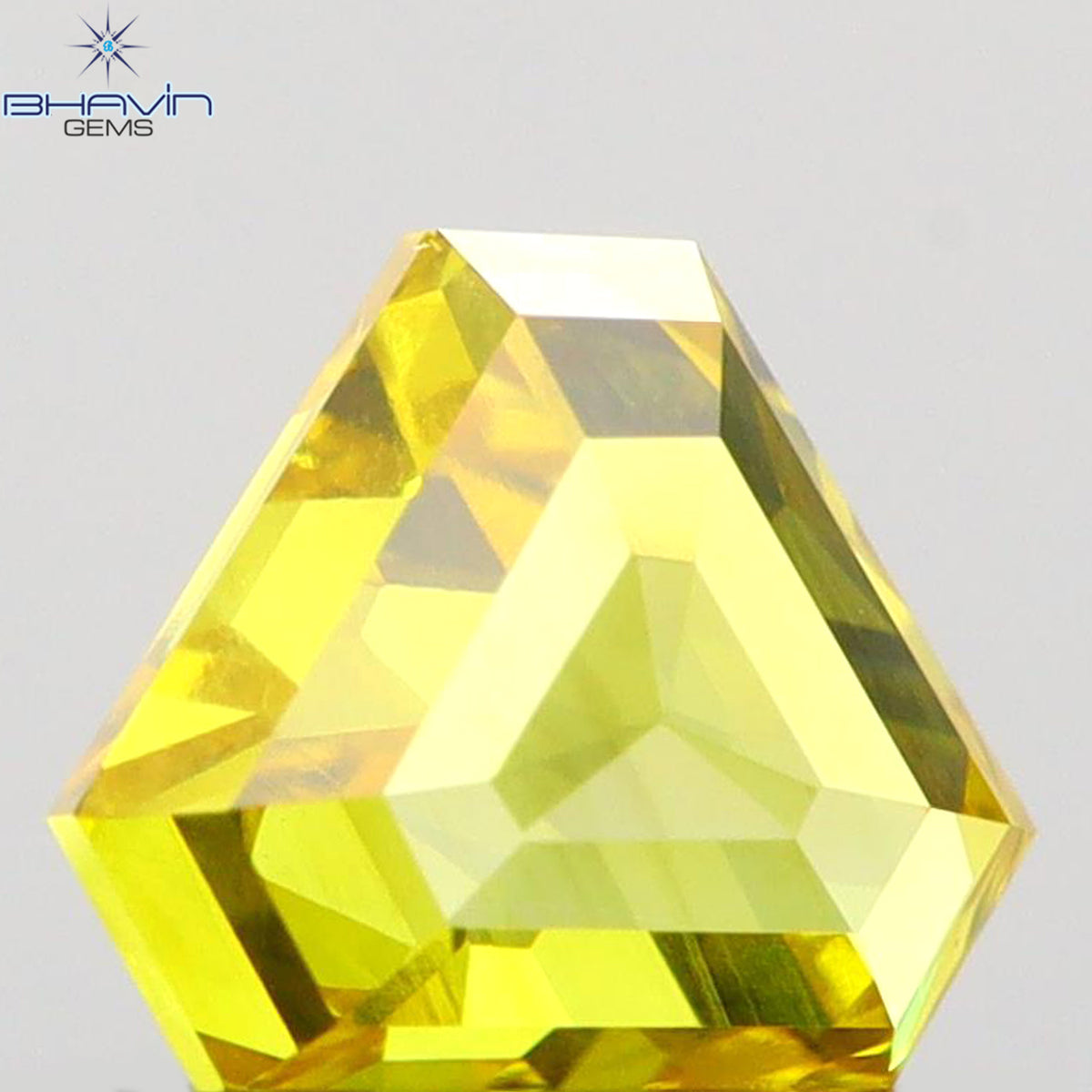 0.76 CT ペンタゴン ダイヤモンド 天然ダイヤモンド ブラウン ダイヤモンド クラリティ I1 (6.93 MM)