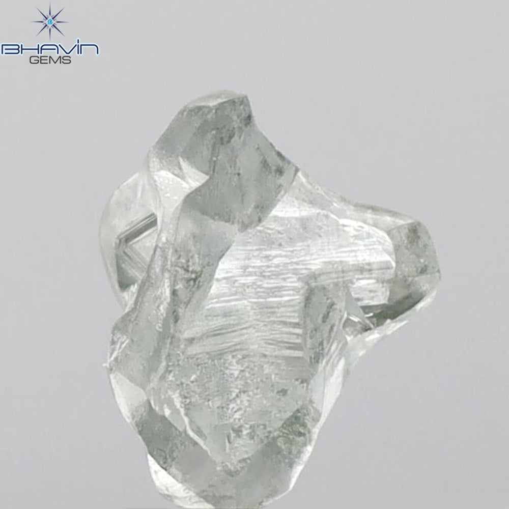 3.17 CT Rough Shape Natural Loose Diamond Bluish Green (M) Color VS2 Clarity (10.10 MM) (Copy)