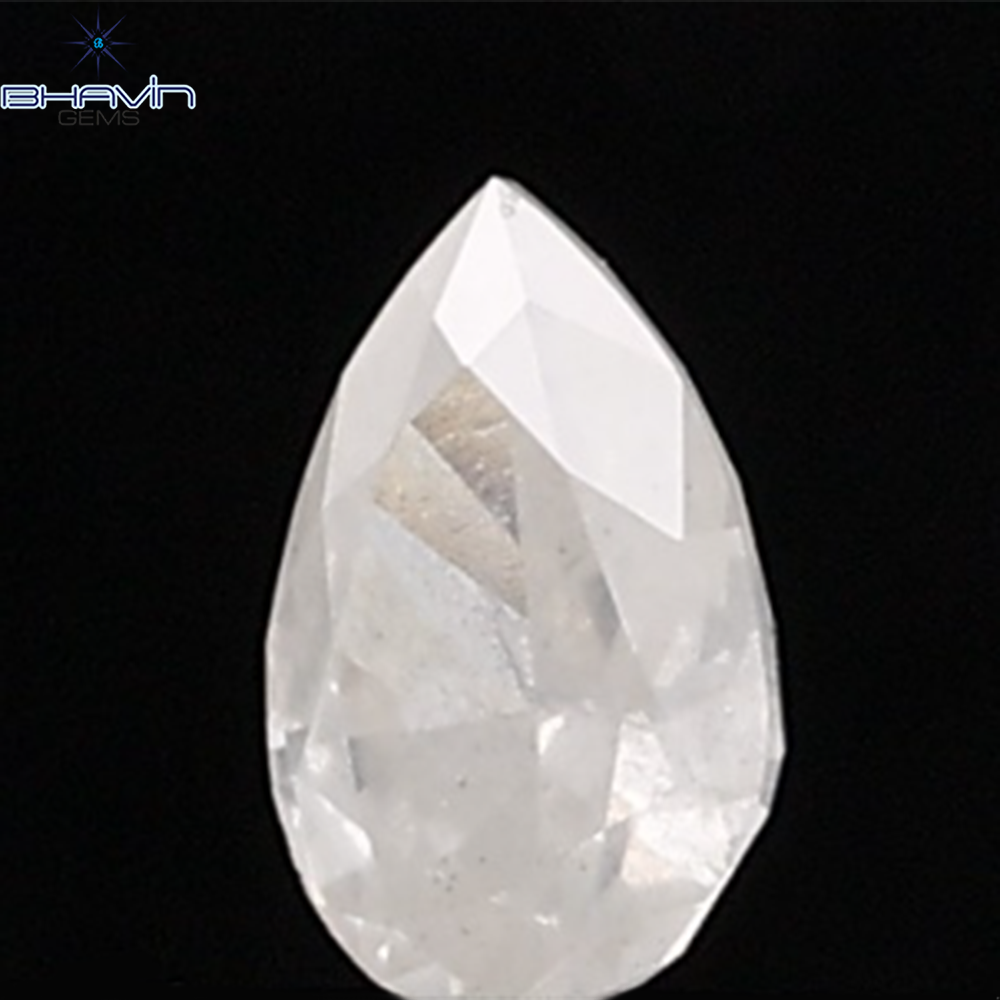 0.21 CT Pear Diamond Natural White Color I3 Clarity (4.75 MM)