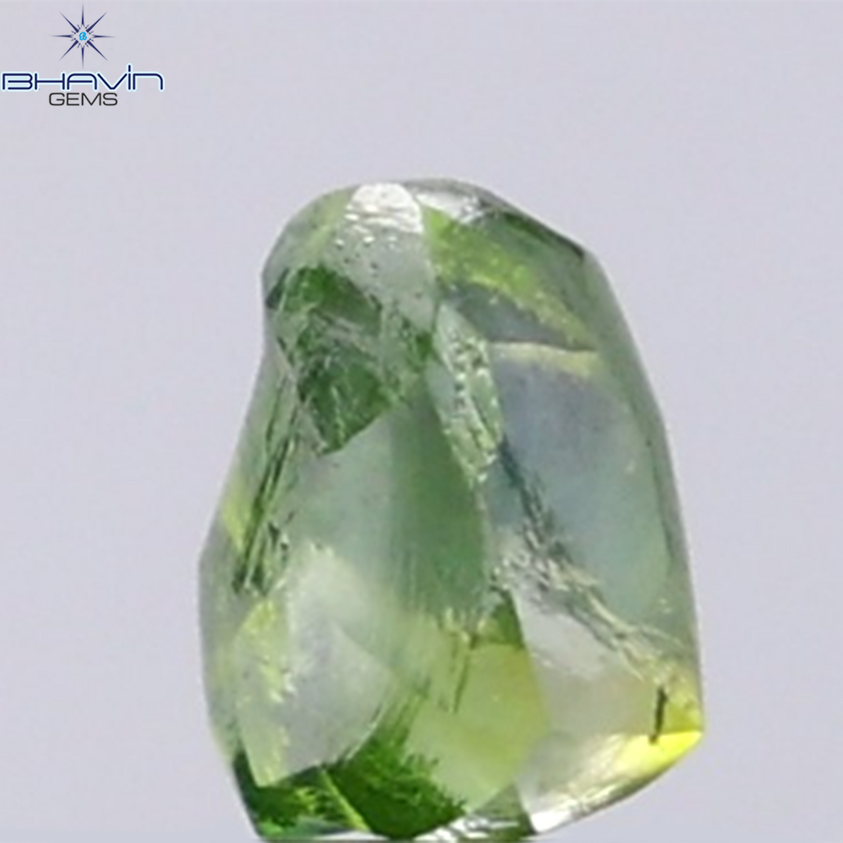 0.49 CT ラフシェイプ ナチュラル ダイヤモンド ピンク色 I3 クラリティ (4.90 MM)