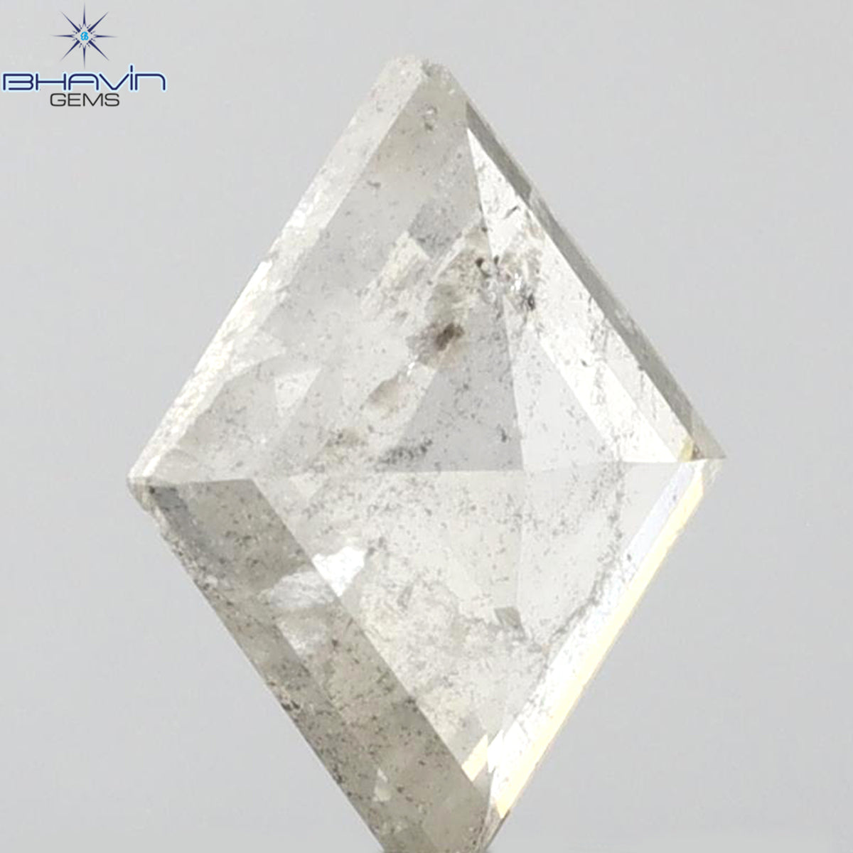 1.26 CT カイトシェイプ 天然ルースダイヤモンド ホワイトカラー I3 クラリティ (9.76 MM)