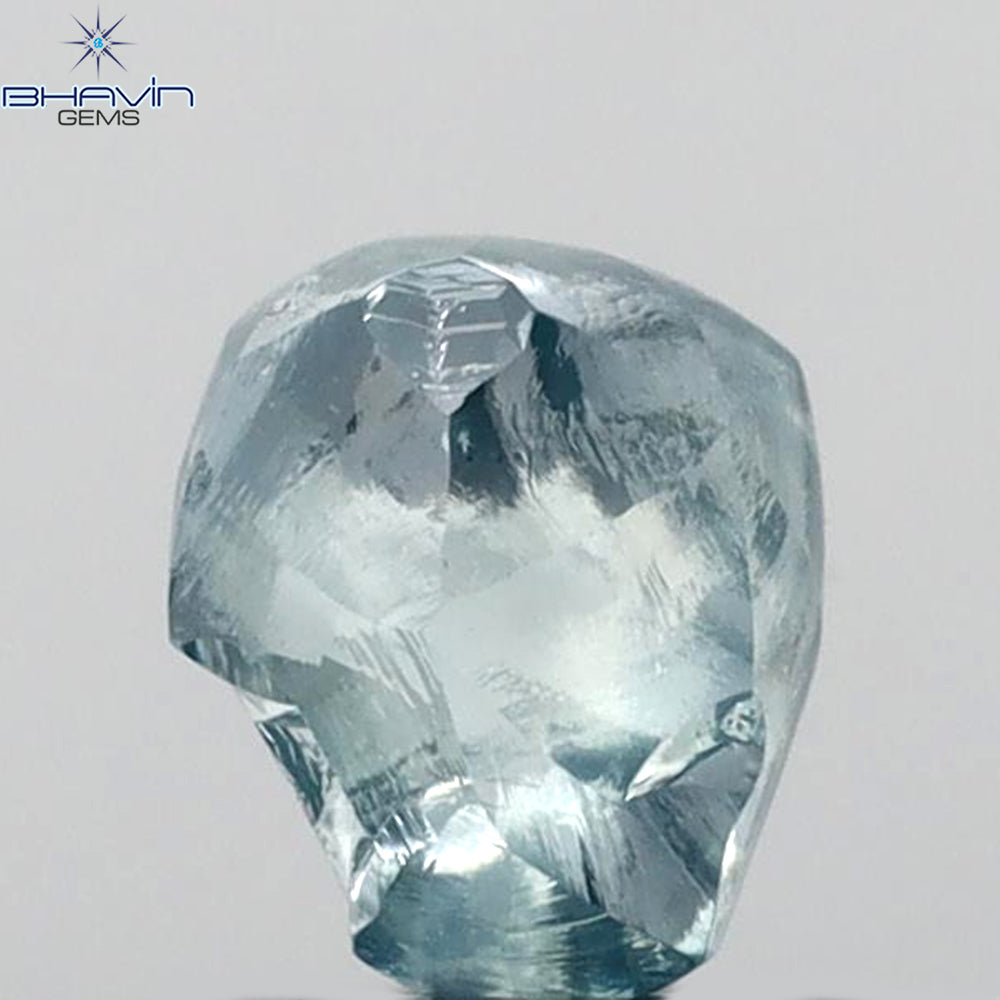 0.49 CT ラフシェイプ ナチュラル ダイヤモンド ピンク色 I3 クラリティ (4.90 MM)