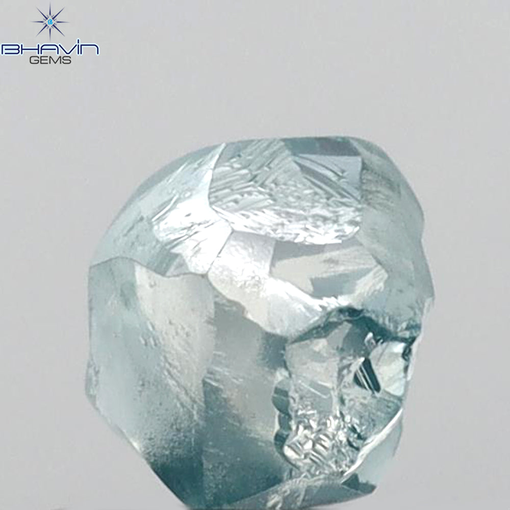 0.49 CT ラフシェイプ ナチュラル ダイヤモンド ピンク色 I3 クラリティ (4.90 MM)