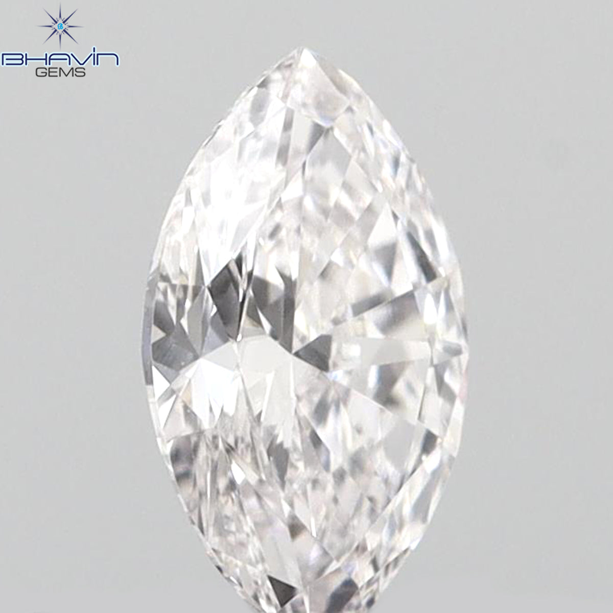 0.28 CT マーキスシェイプ 天然ルースダイヤモンド ピンクカラー VS1 クラリティ (6.03 MM)