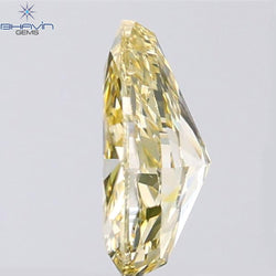 1.05 CT Pear Shape Natural Diamond Orange Yellow Color VS1 Clarity (8.17 MM)