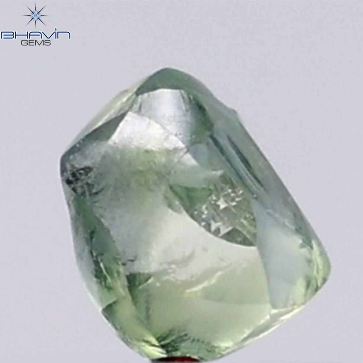 0.49 CT ラフシェイプ ナチュラル ダイヤモンド ピンク色 I3 クラリティ (4.90 MM)