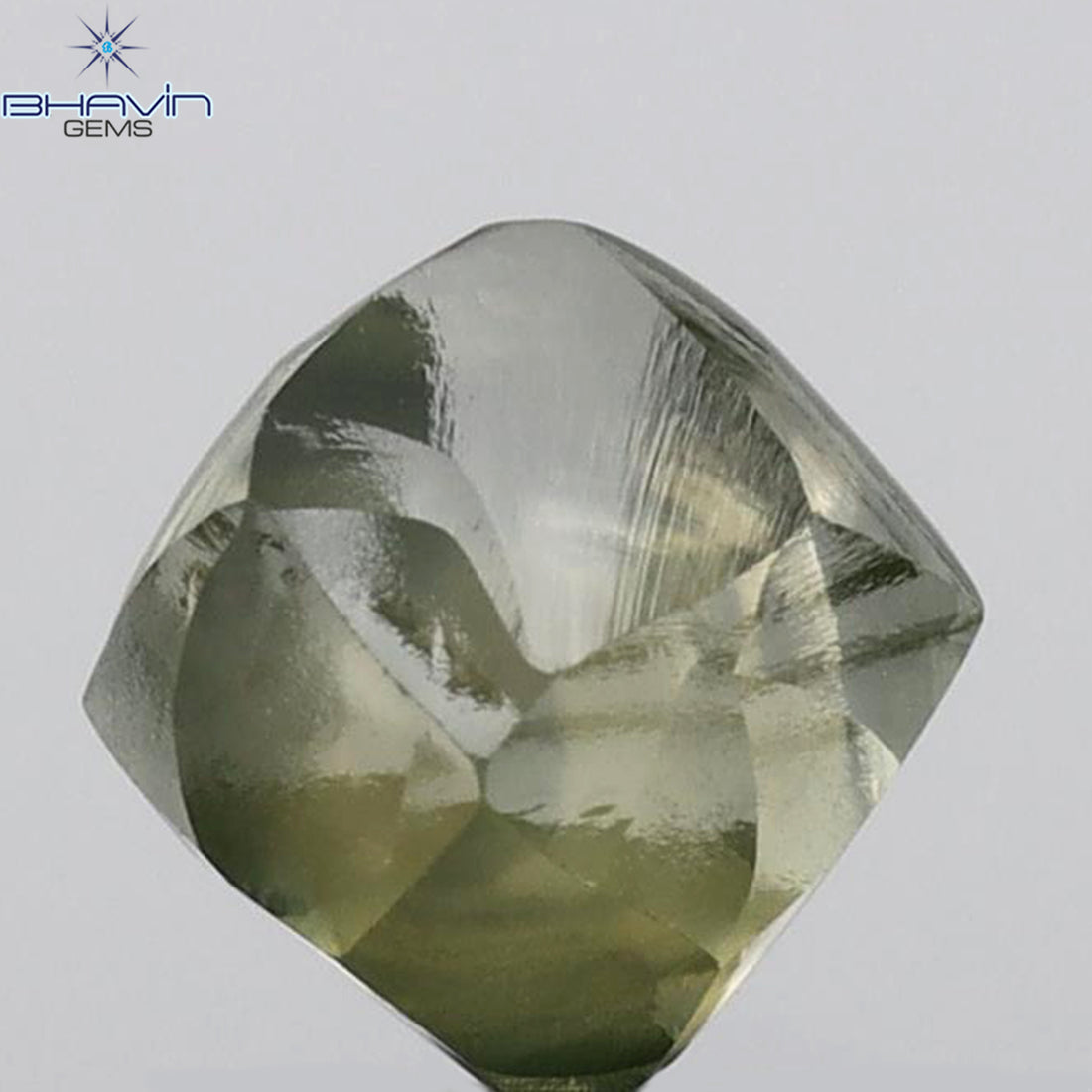 0.49 CT ラフシェイプ ナチュラル ダイヤモンド ピンク色 I3 クラリティ (4.90 MM)