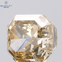 1.02 CT Radiant Natural Brown Diamond SI Clarity (5.42 MM)