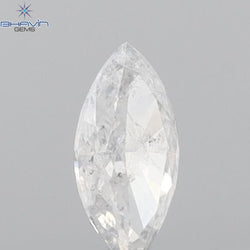 0.19 CT Marquise Shape Natural Diamond White Color I2 Clarity (5.70 MM)