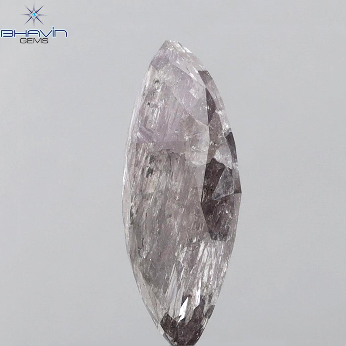 6.51 CT マーキスシェイプ 天然ルースダイヤモンド ピンクカラー I3 クラリティ