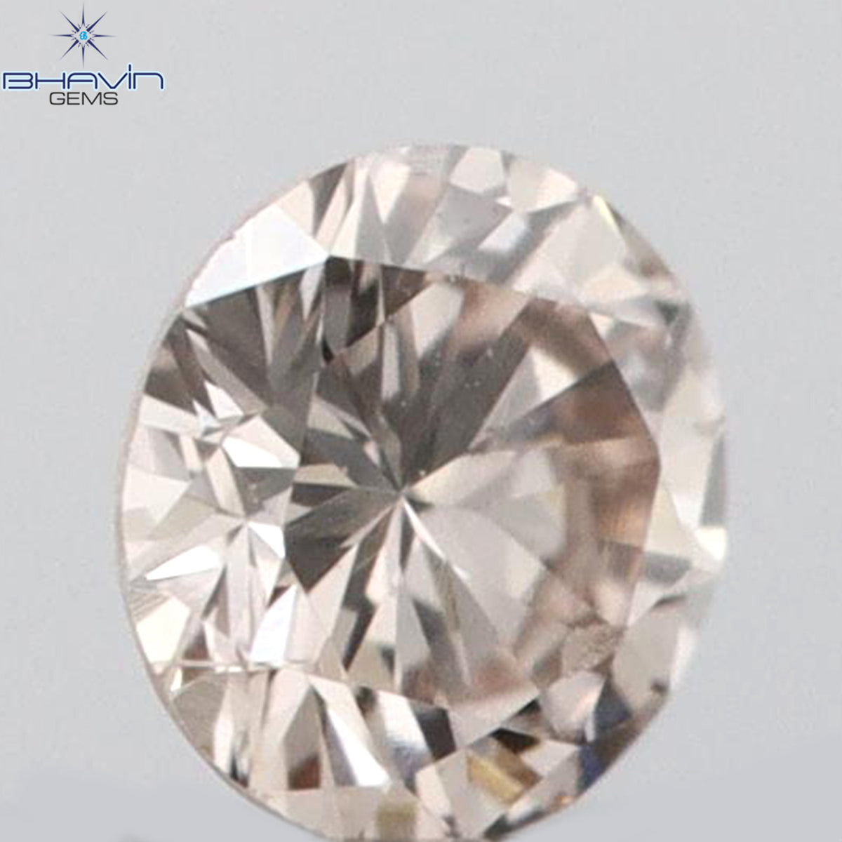 0.04 CT Round Shape Natural Diamond Pink (Argyle) Color VS2 Clarity (1.91 MM)