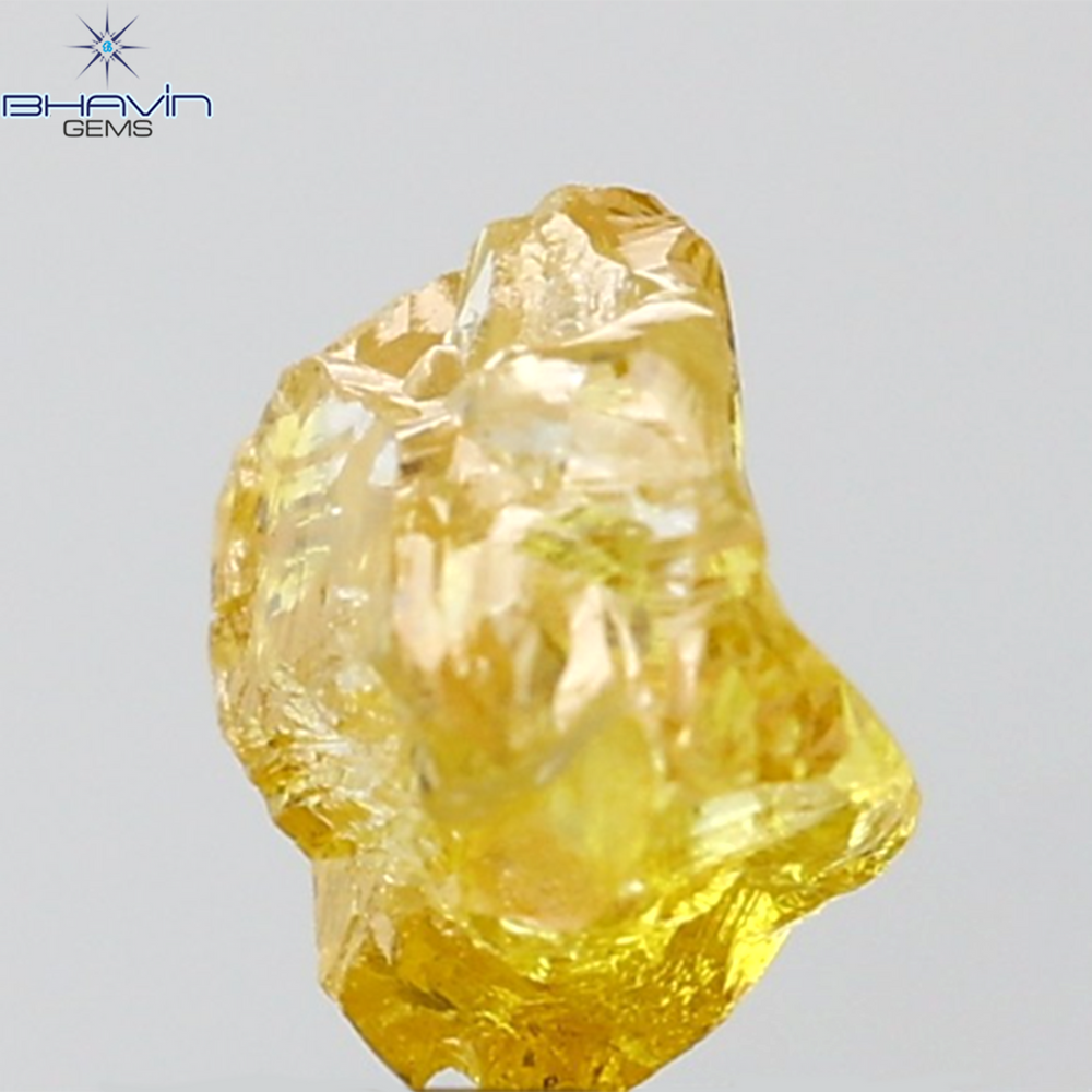 0.90 CT ラフ シェイプ ナチュラル ダイヤモンド ホワイト カラー VS1 クラリティ (5.95 MM)