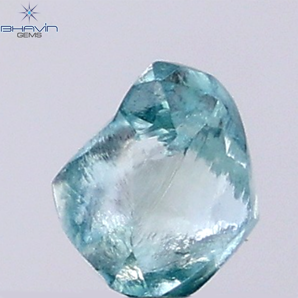0.49 CT ラフシェイプ ナチュラル ダイヤモンド ピンク色 I3 クラリティ (4.90 MM)