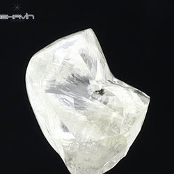 1.47 CT Rough Shape Natural Diamond White Color SI1 Clarity (6.16 MM)