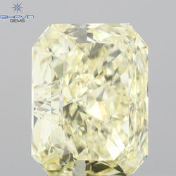 0.58 CT ラディアント シェイプ ナチュラル ダイヤモンド ホワイト カラー SI1 クラリティ (4.79 MM)