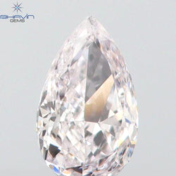 0.07 CT Pear Shape Natural Diamond Pink Color VS1 Clarity (3.60 MM)