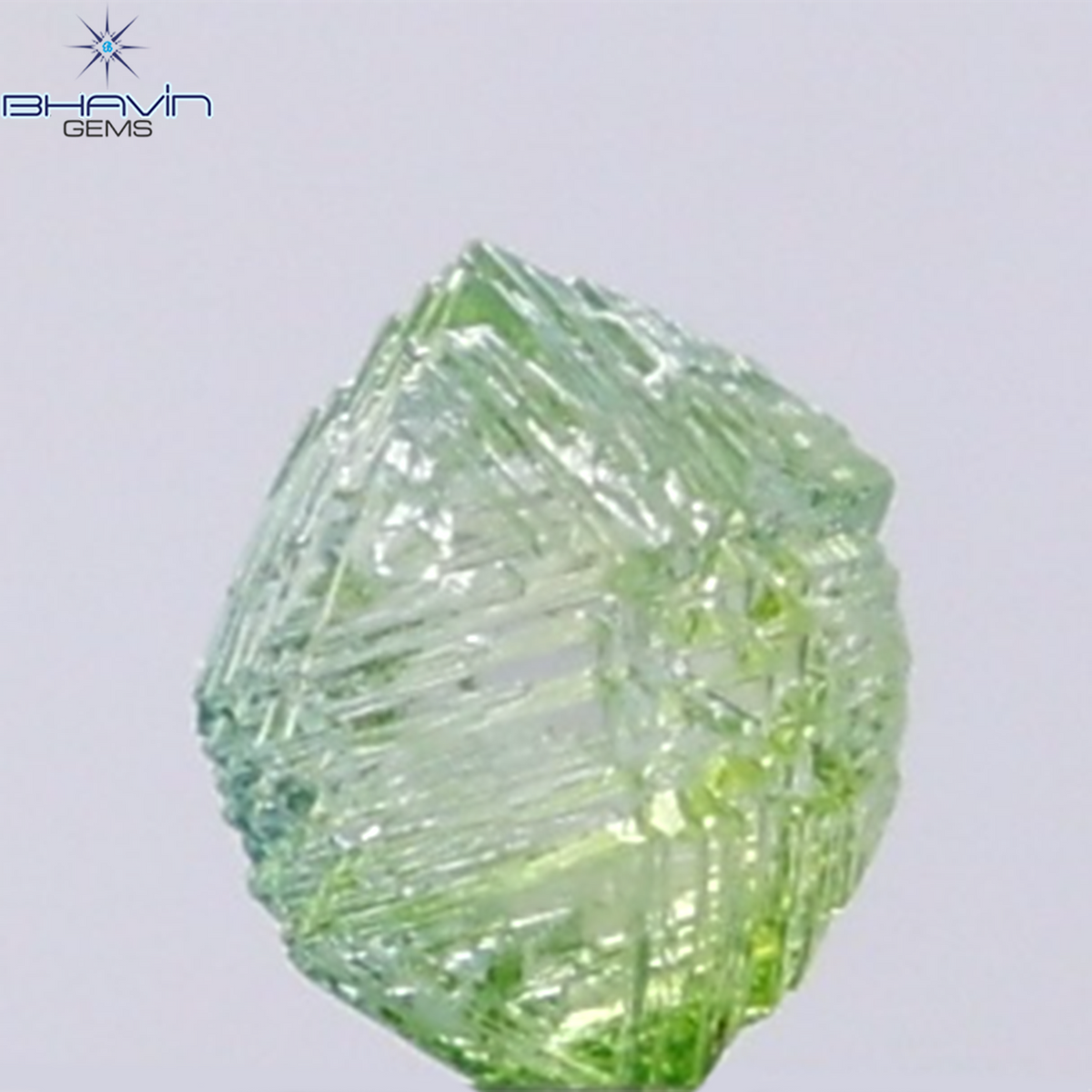0.49 CT ラフシェイプ ナチュラル ダイヤモンド ピンク色 I3 クラリティ (4.90 MM)