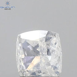 0.14 CT Cushion Shape Natural Diamond White Color SI1 Clarity (2.63 MM)