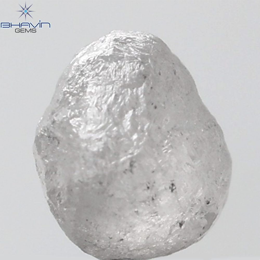 1.21 CT Rough Shape Natural Diamond White Color I3 Clarity (4.94 MM)