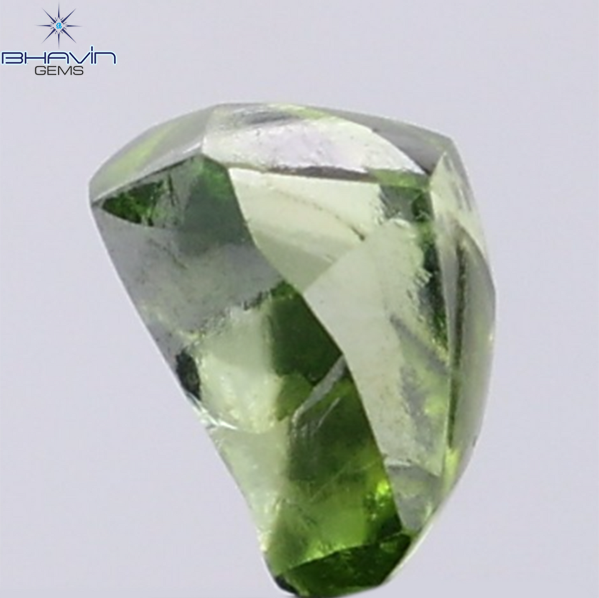 0.49 CT ラフシェイプ ナチュラル ダイヤモンド ピンク色 I3 クラリティ (4.90 MM)