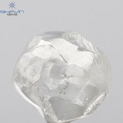 3.43 CT Rough Shape Natural Loose Diamond White (M) Color SI1 Clarity (8.00 MM)