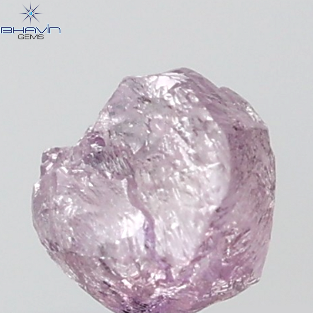 0.32 CT Rough Shape Natural Diamond Pink Color SI1 Clarity (3.31 MM)