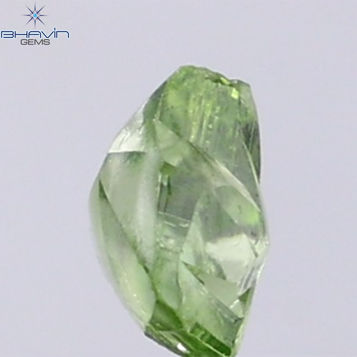 0.49 CT ラフシェイプ ナチュラル ダイヤモンド ピンク色 I3 クラリティ (4.90 MM)