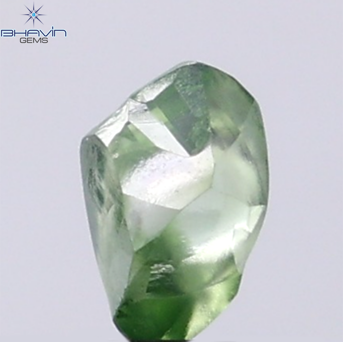 0.49 CT ラフシェイプ ナチュラル ダイヤモンド ピンク色 I3 クラリティ (4.90 MM)