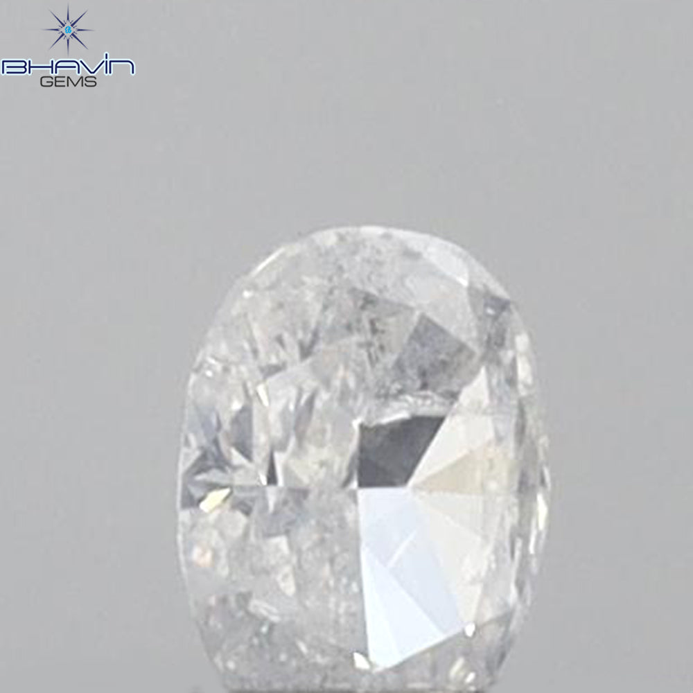 0.10 CT Oval Shape Natural Diamond White Color I1 Clarity (3.04 MM)