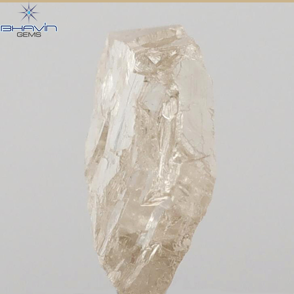 0.90 CT ラフ シェイプ ナチュラル ダイヤモンド ホワイト カラー VS1 クラリティ (5.95 MM)