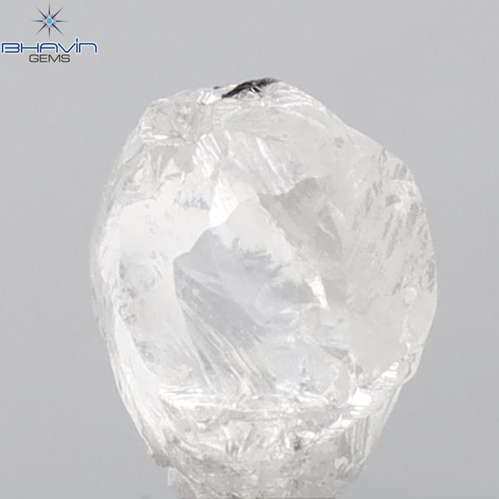 0.90 CT ラフ シェイプ ナチュラル ダイヤモンド ホワイト カラー VS1 クラリティ (5.95 MM)