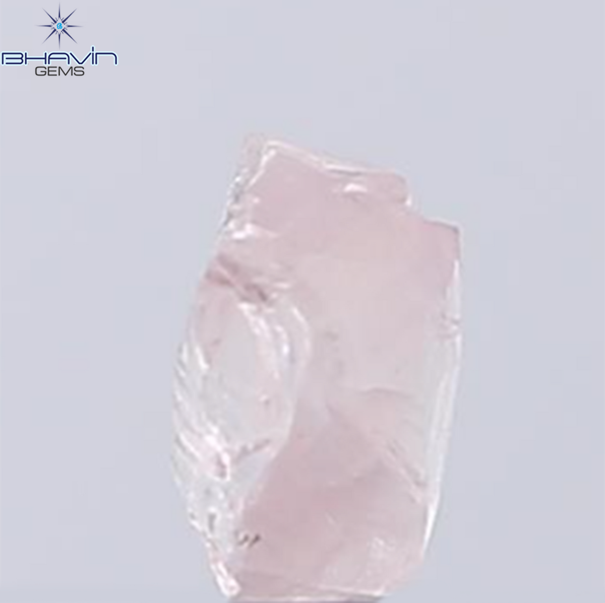 0.40 CT Natural Rough Diamond Pink Color Clarity VS (4.75 MM)