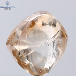 0.90 CT ラフ シェイプ ナチュラル ダイヤモンド ホワイト カラー VS1 クラリティ (5.95 MM)